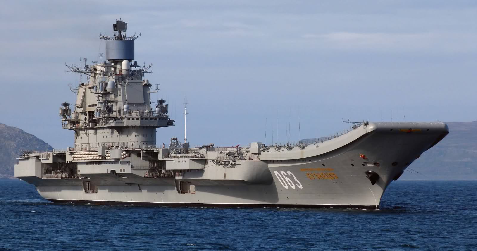 Portaaviones rusos: una historia aparte.