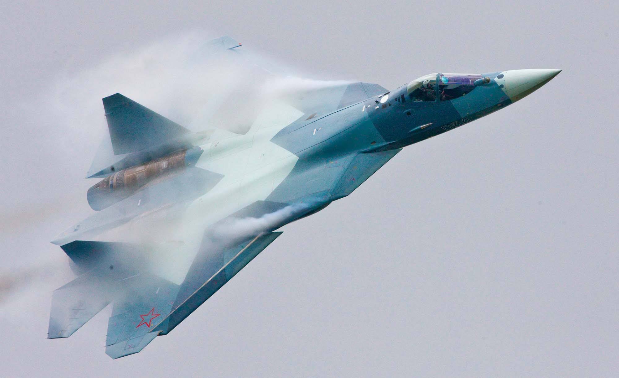 Sukhoi T 50 PAK-FA a of the Us F-22