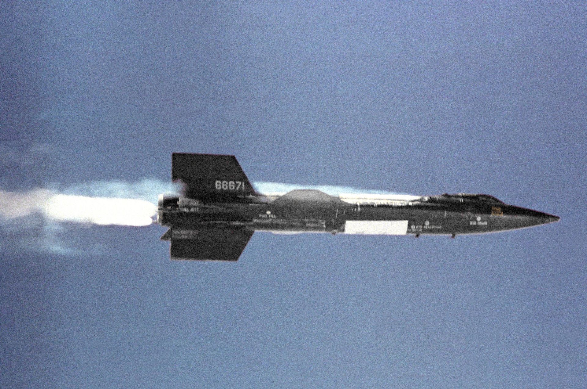 El avión (cohete) más rápido del mundo: el X-15