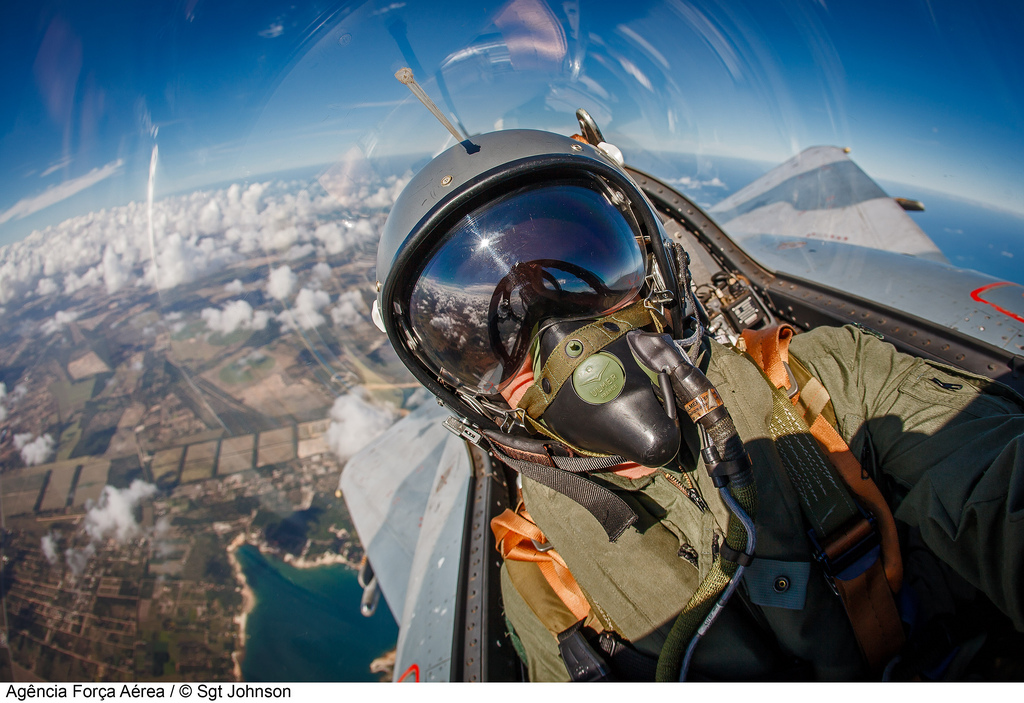 L'art des selfies en plein vol