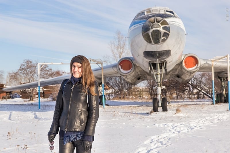 Maria - The Girl Restoring a Soviet TU-104 Passenger Jet
