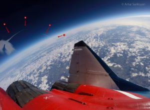 Edge of Space flight profile: upper end of the climb