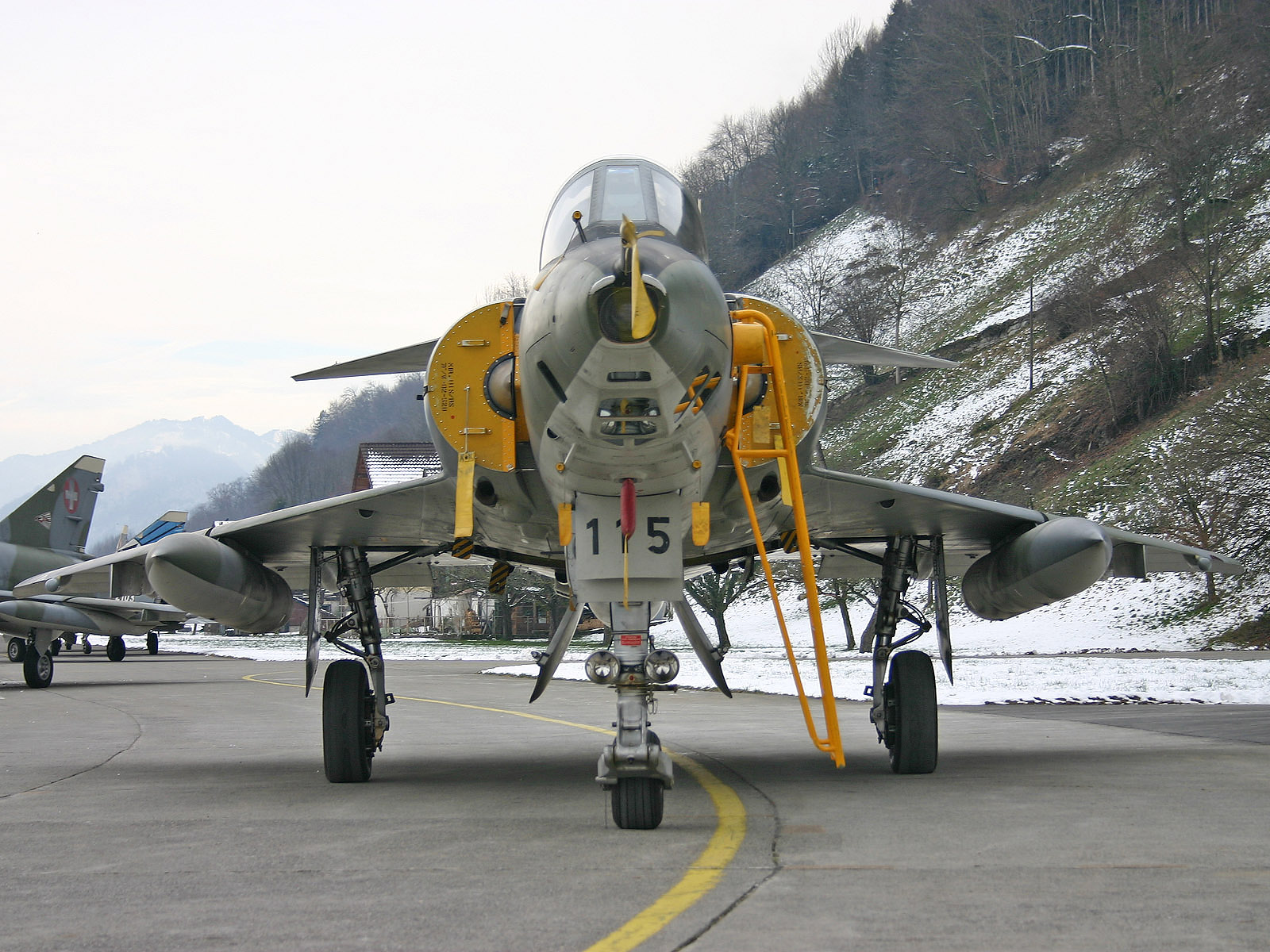 Fighter Pilot Training in Mirage III 1970s Switzerland