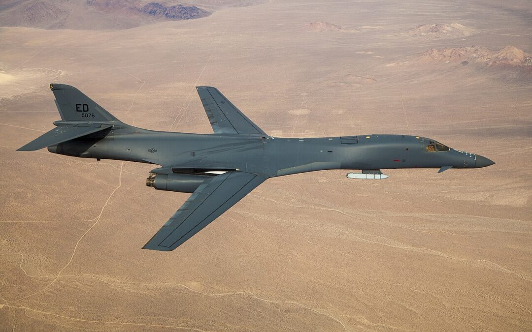 21 Bomber auf der RAF-Basis Fairford signalisieren Konfrontation mit dem Iran