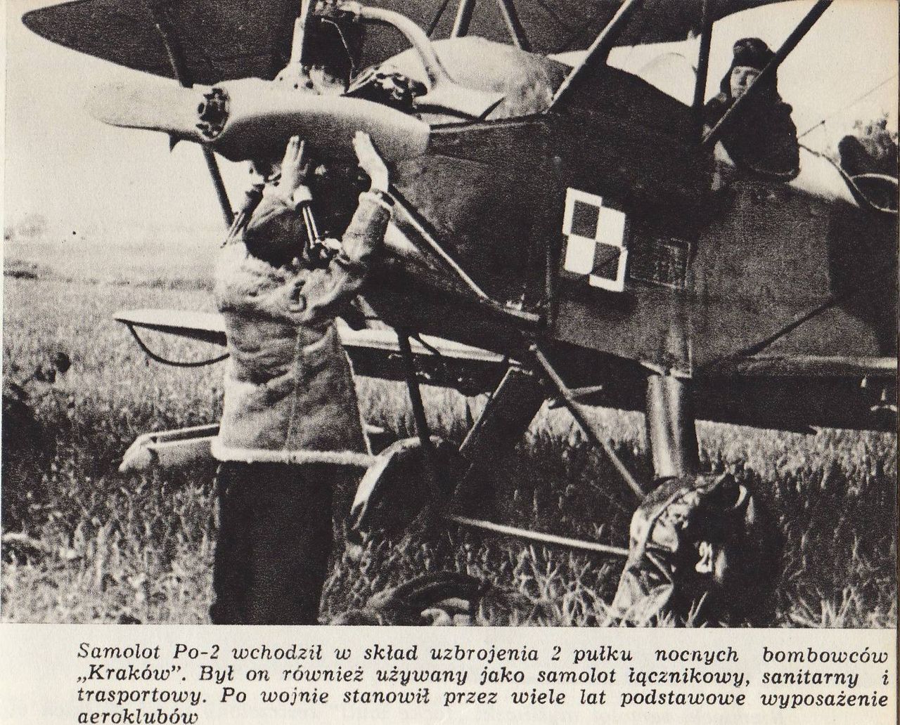 A Polikarpov Po-2 biplane, the plywood-and-canvas aircraft flown by the Soviet Night Witches during World War II