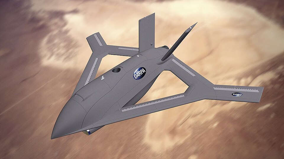 DARPA X-65 CRANE active flow control aircraft