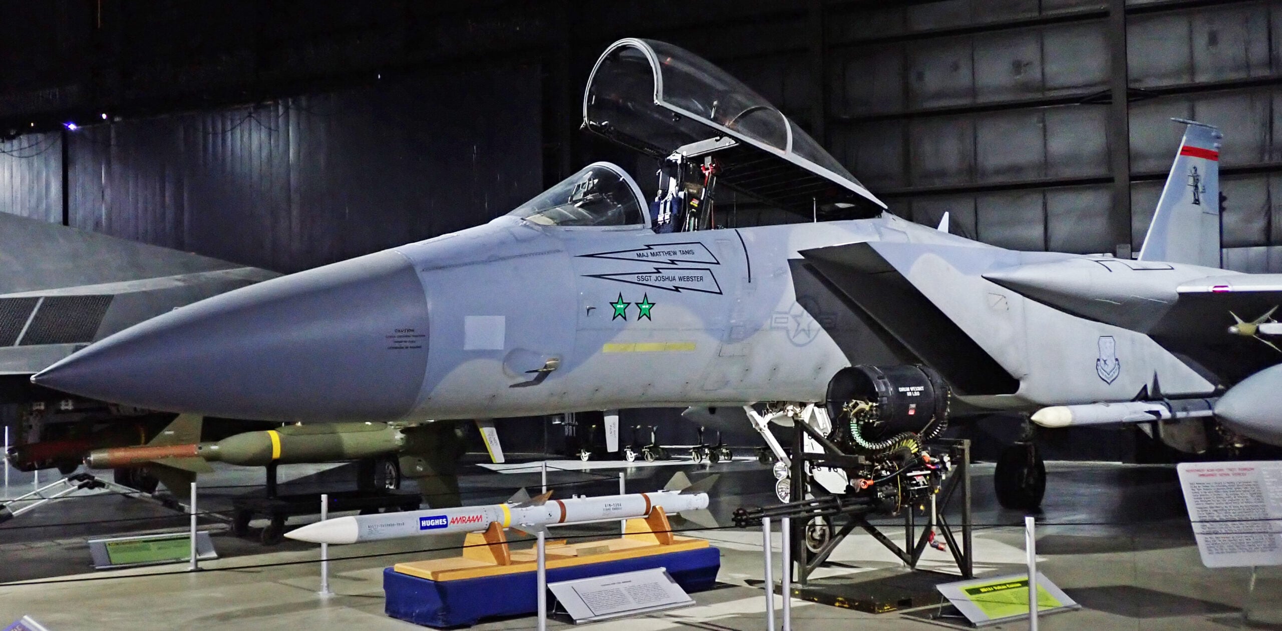 USAF F-15C Eagle im Flug