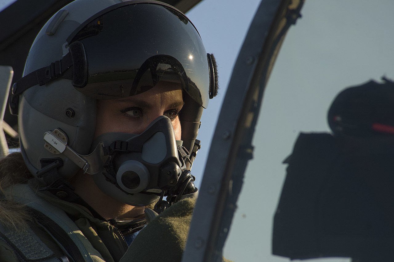 (U.S. Air Force photo by Staff Sgt. Joe W. McFadden/Released) Fighter Pilot Callsign Helmet
