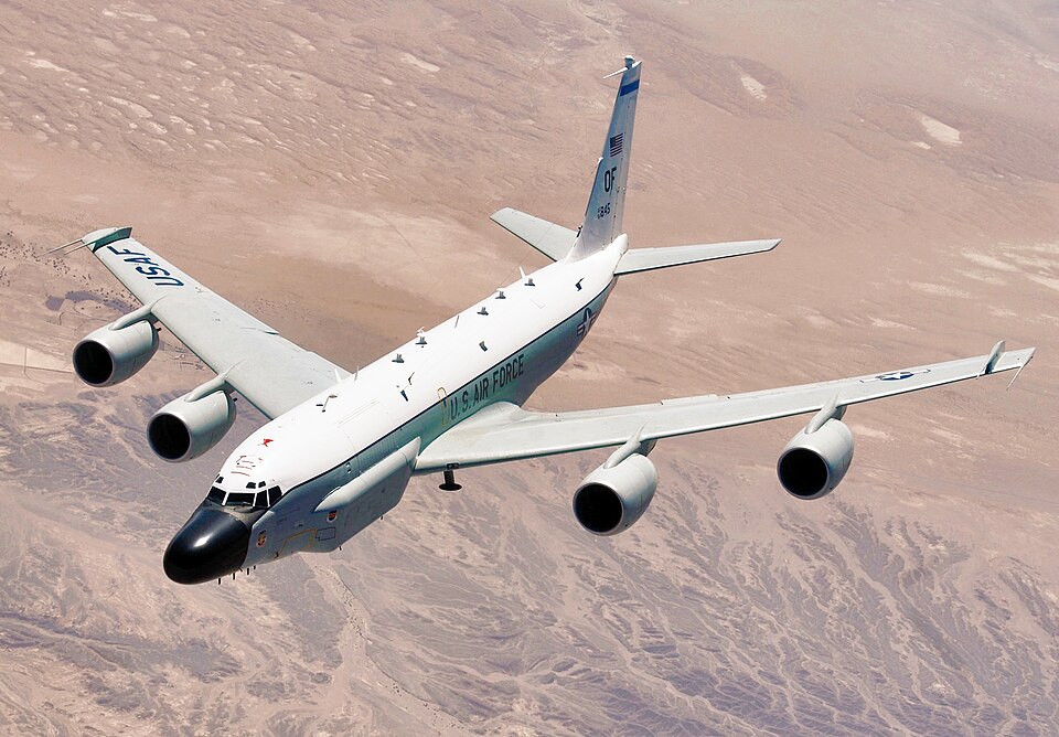 Aereo spia sorpreso nudo sopra il Texas