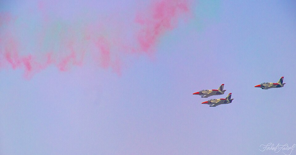 Aero L-39 Albatros con los colores de la Fuerza Aérea Checa