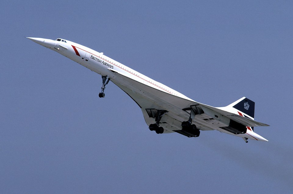 Concorde supersonic airliner