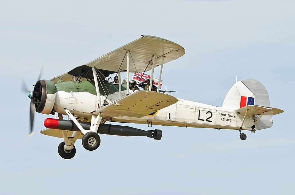 Fairey Swordfish en vuelo