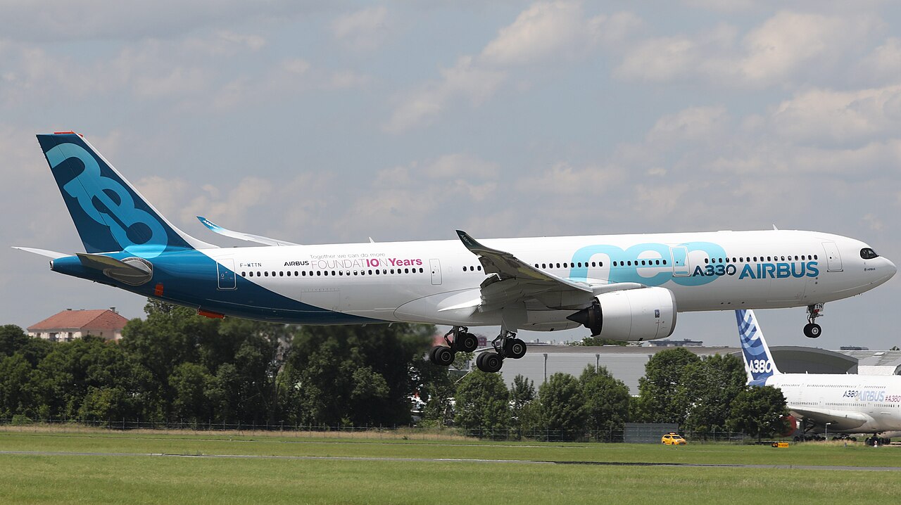 Airbus A330neo avec moteurs Rolls-Royce Trent 7000