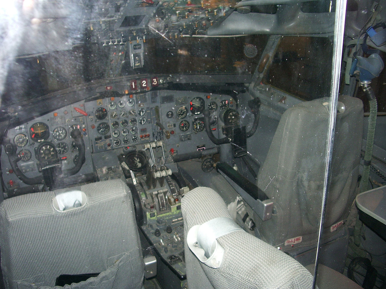 Airline cockpit captain