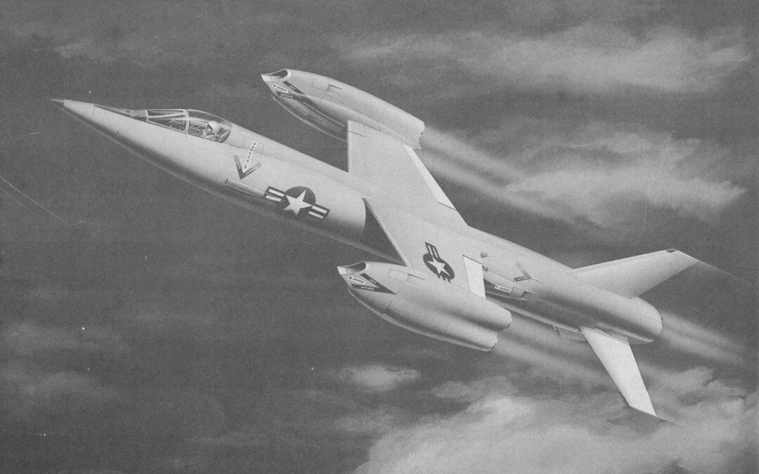 Die Bell XF-109: 8 Triebwerke, Mach 2, VTOL – und nie geflogen