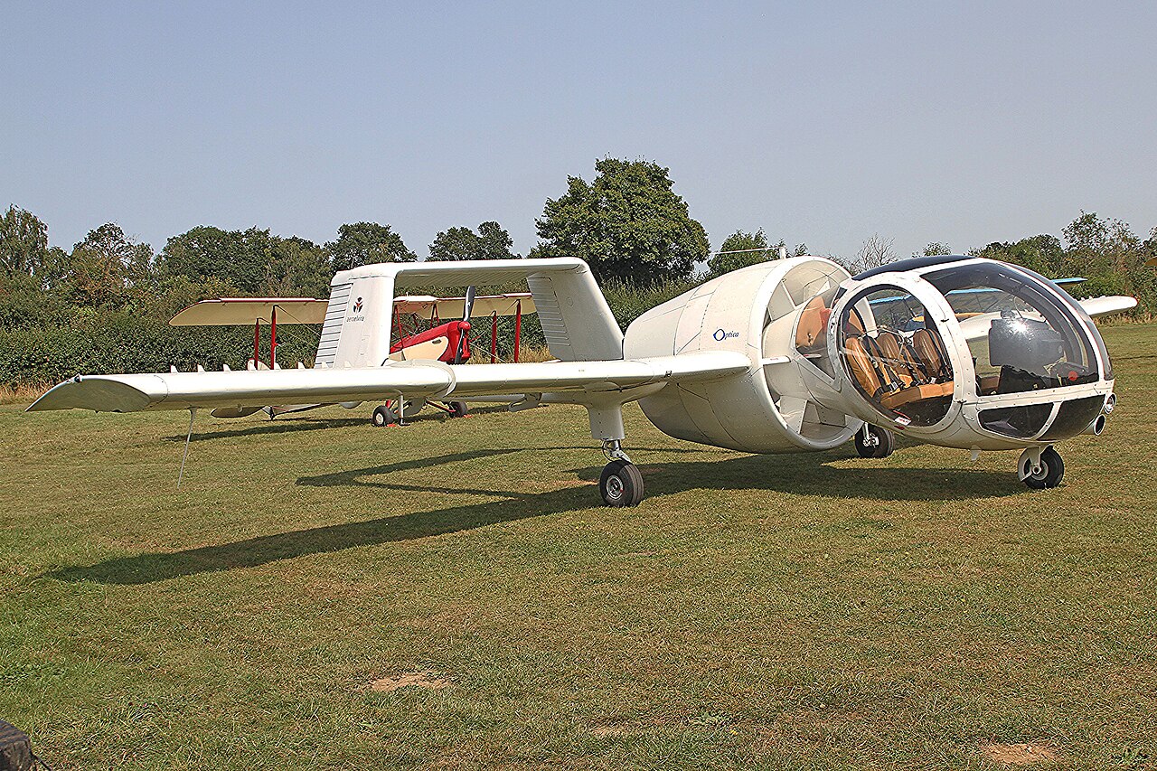 Edgley Optica Bug Eye Observation Aircraft Britain