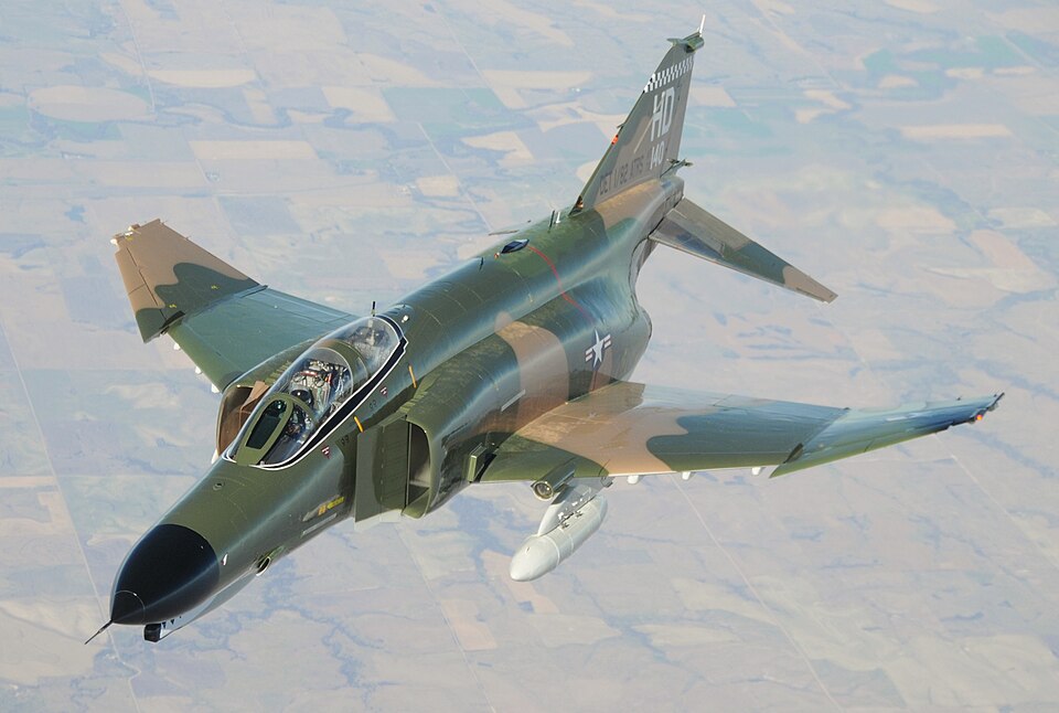 Avion de chasse F-4C Phantom II aux couleurs de l'USAF