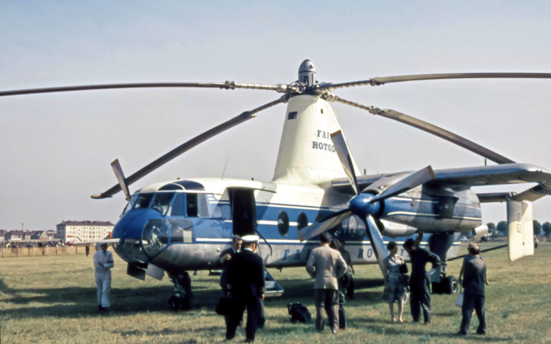 Die Fairey Rotodyne: Großbritanniens Hubschrauber-Passagierflugzeug, das durch Lärm zerstört wurde