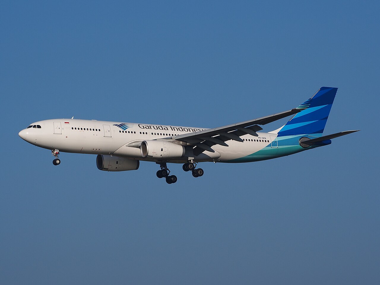 Garuda Indonesia A330neo Holding Pattern Océan Indien