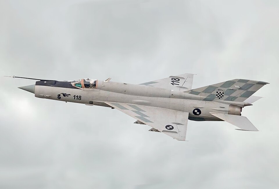 Chasseur intercepteur MiG-21 Fishbed