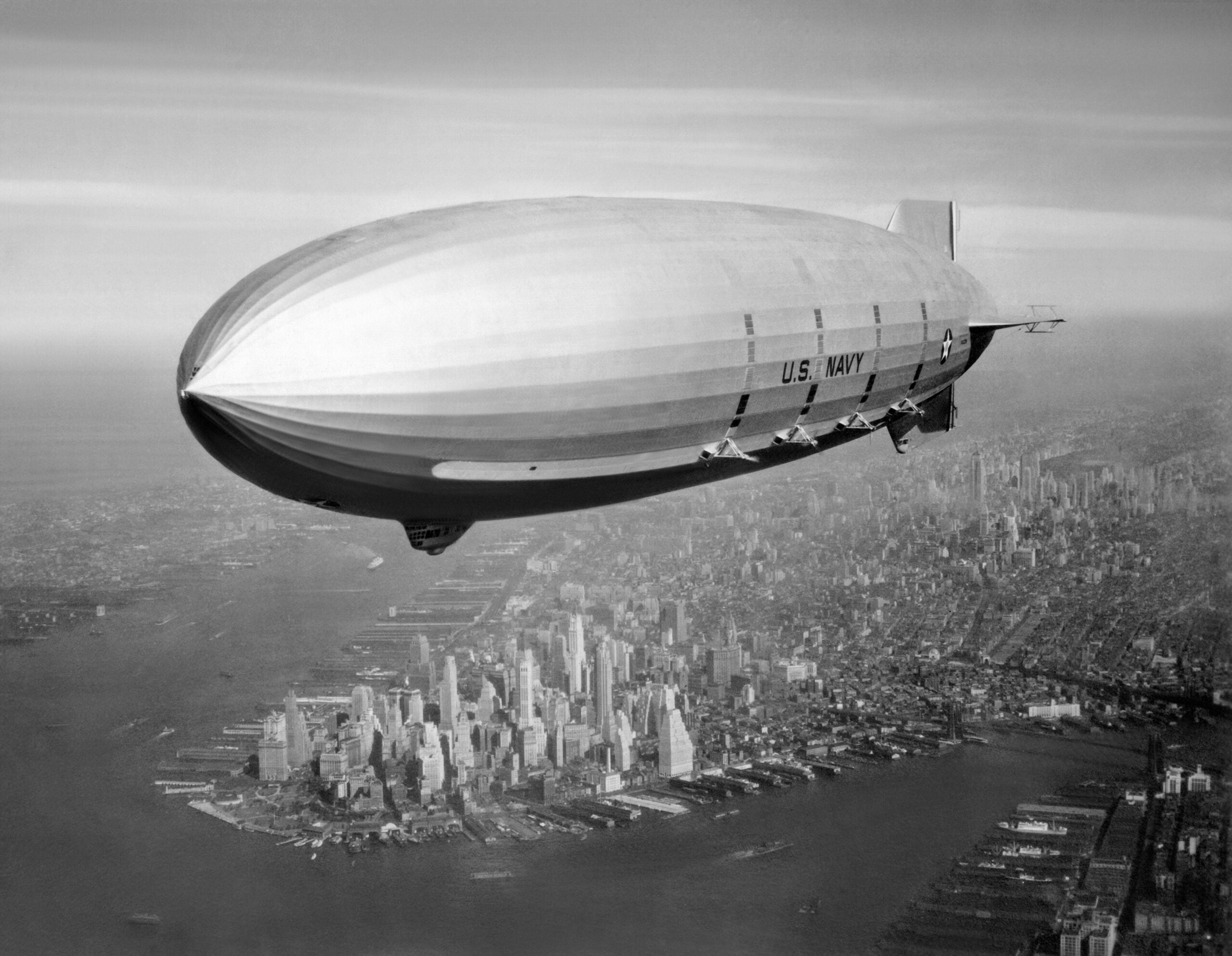 L'USS Macon en vol