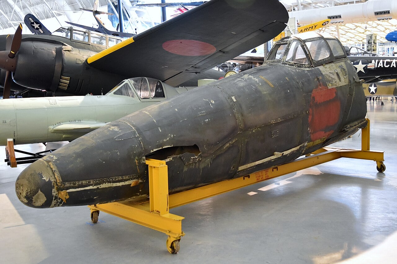 Shinden nose with cannon armament