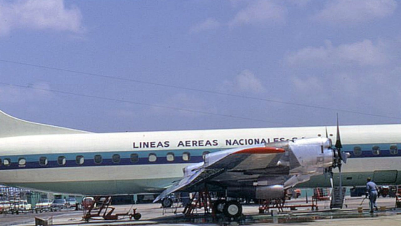 Lockheed L-188 Electra in Lineas Aereas Nacionales LANSA-Lackierung