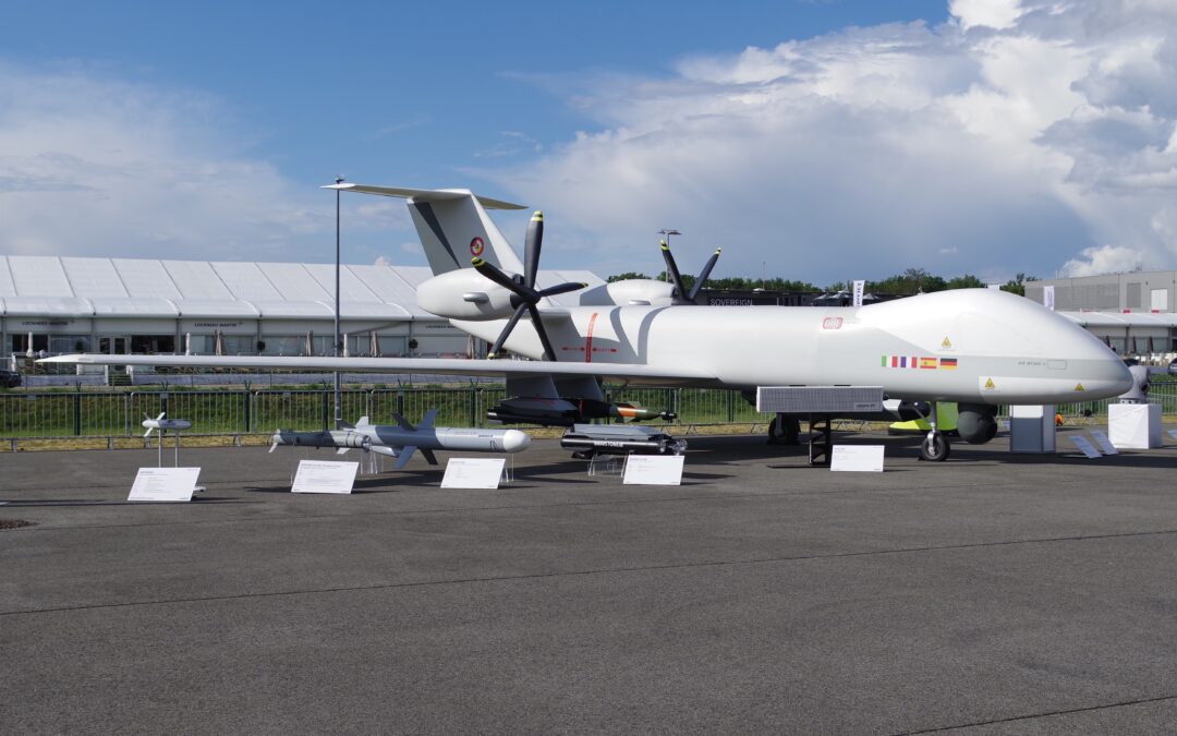 Un Eurodrone de chasse aux sous-marins, construit pour le Japon