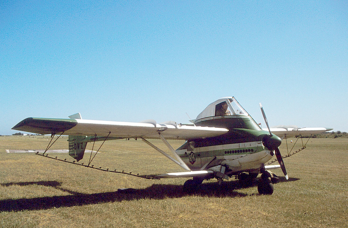 Transavia Airtruk twin-boom crop duster