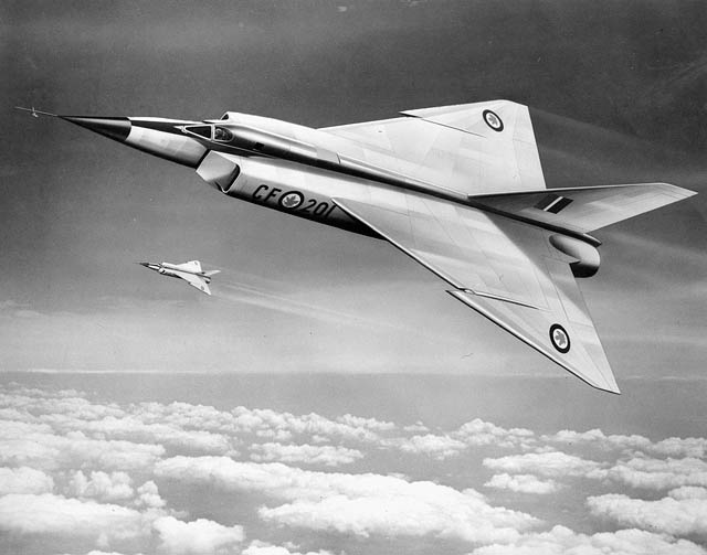 avro-arrow-cf-105-canada-intercepteur Intercepteur Avro Arrow CF 105 Canada
