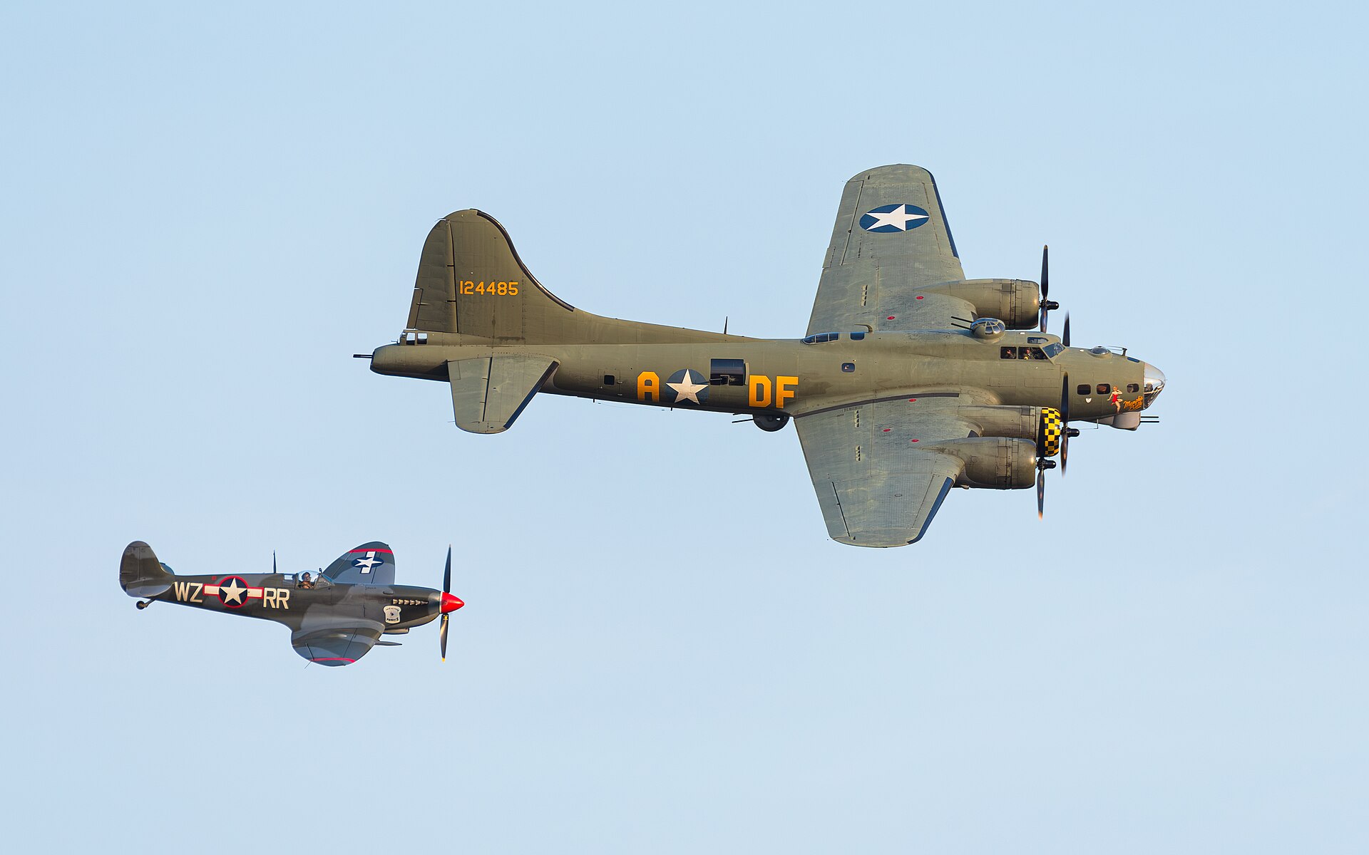 A Boeing B-17 Flying Fortress