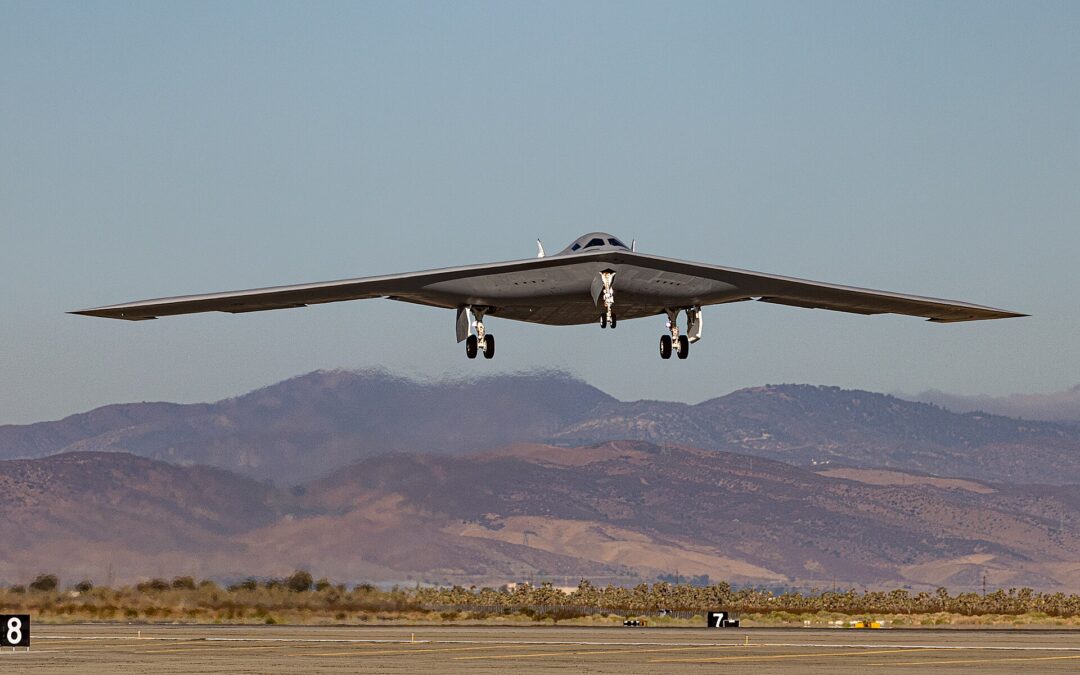Un pilota da combattimento ha appena pilotato il B-21 Raider