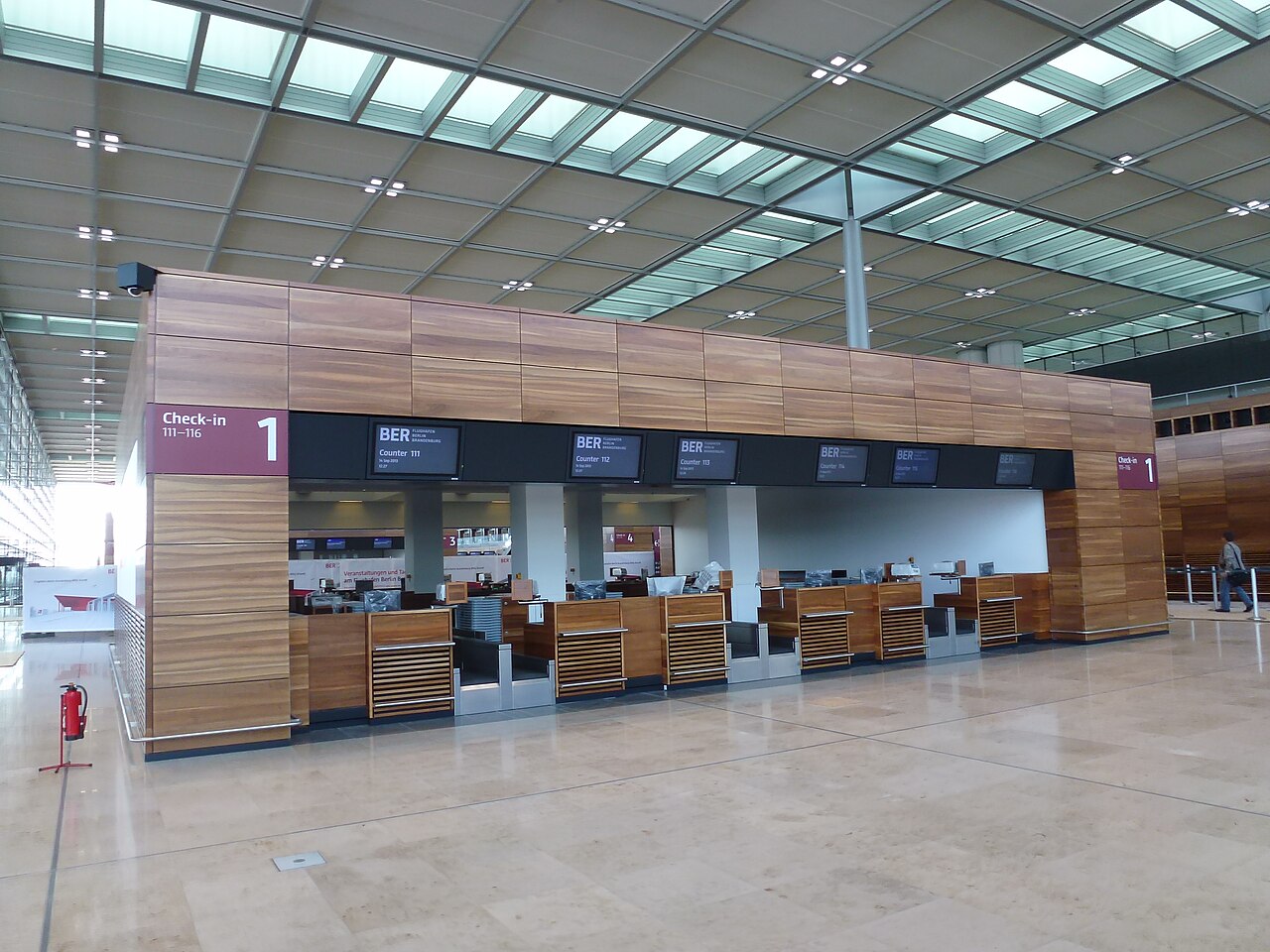 Berlin Brandenburg Airport (BER) terminal