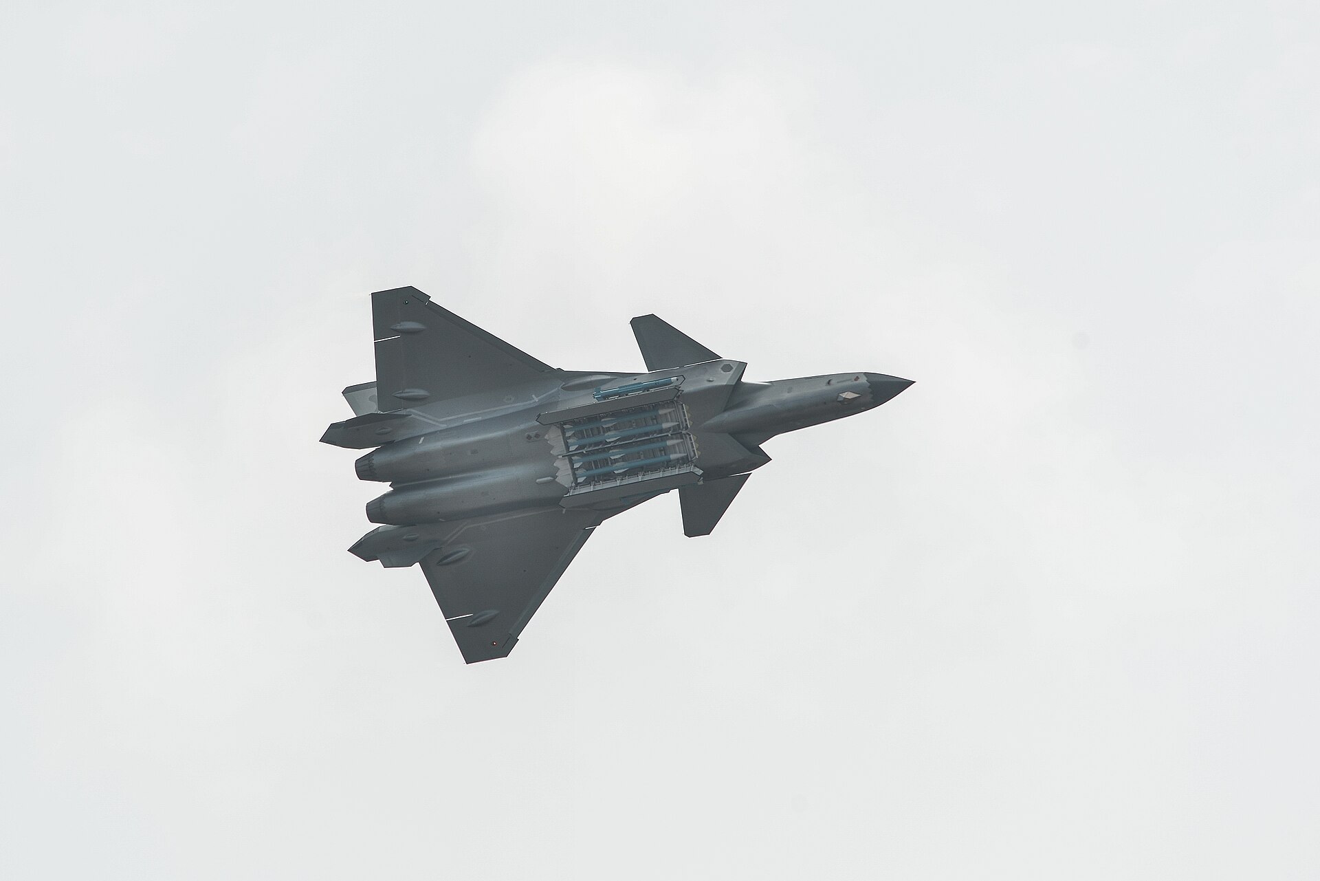 Un chasseur furtif Chengdu J-20