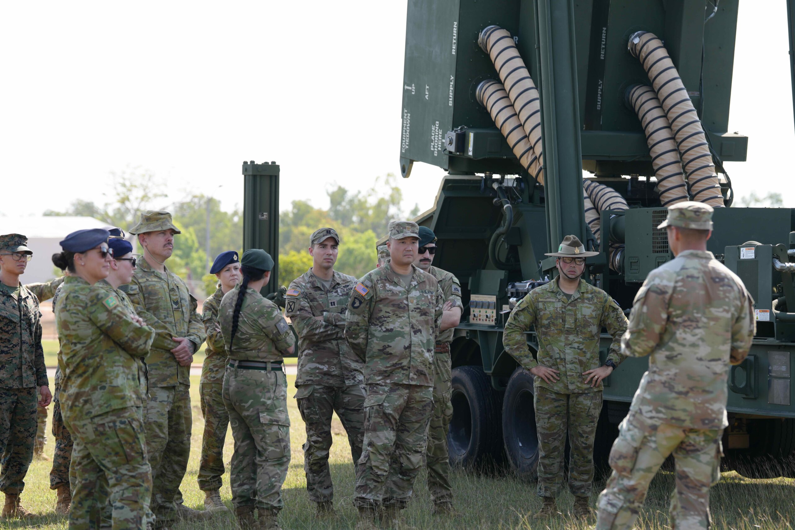 Un sistema de armas hipersónicas de largo alcance (Dark Eagle) del Ejército de los Estados Unidos