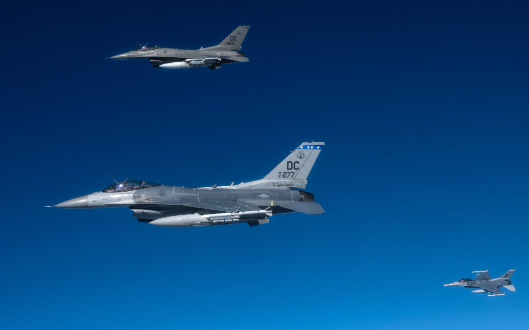 Spazio aereo non autorizzato sopra il Maryland, incontro con un F-16