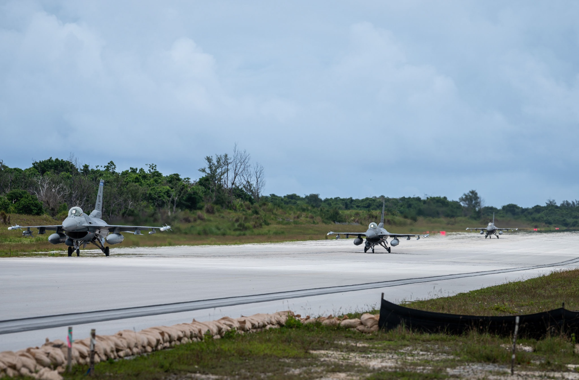 F-16 Fighting Falcons der 121. Jagdstaffel der Air National Guard des District of Columbia
