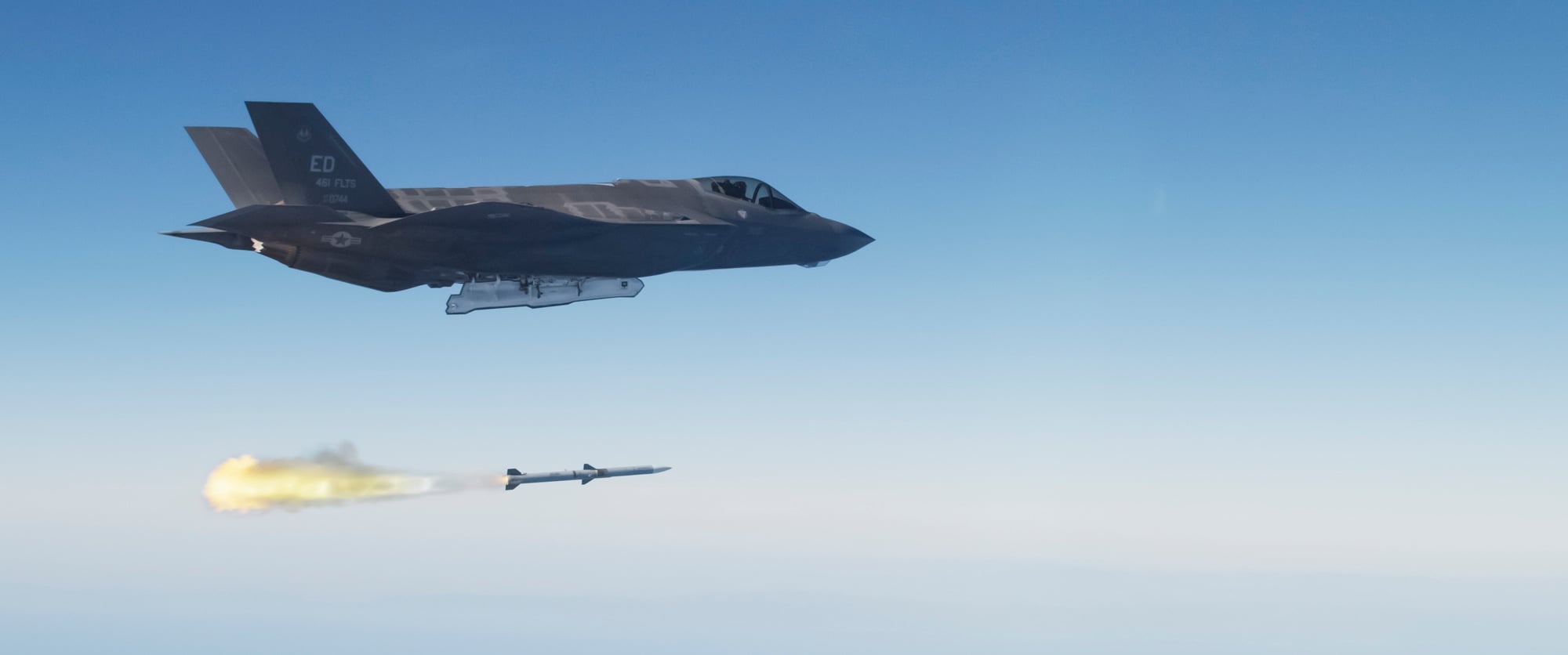 F-35 Aim 120 Amraam Launch California