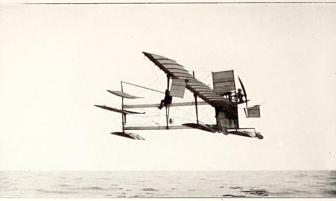 El pato que inventó el hidroavión