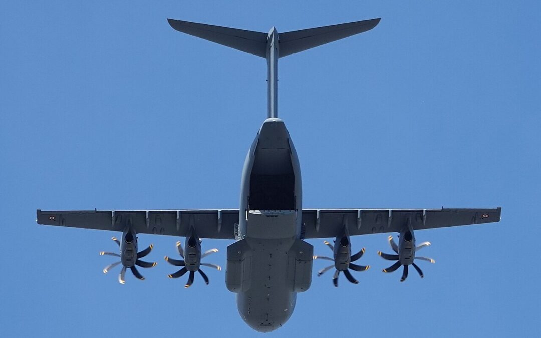 Francia convierte un avión de carga en un cerebro de guerra.