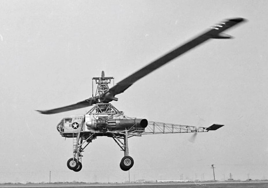 The Hughes XH-17 helicopter
