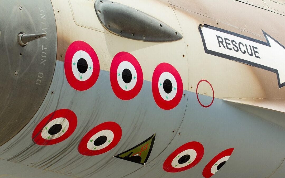 Acht Jets, die einen Atomreaktor zerstörten