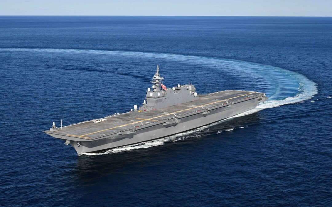 Japans Kaga ist wieder ein Carrier.