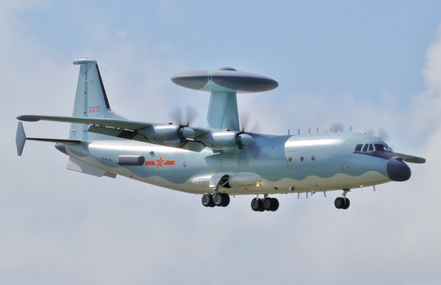 Avión de alerta temprana y control aerotransportado KJ-500