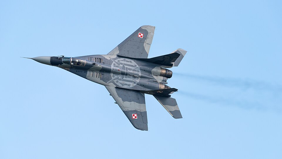 Avion de chasse MiG-29 Fulcrum de l'armée de l'air nord-coréenne