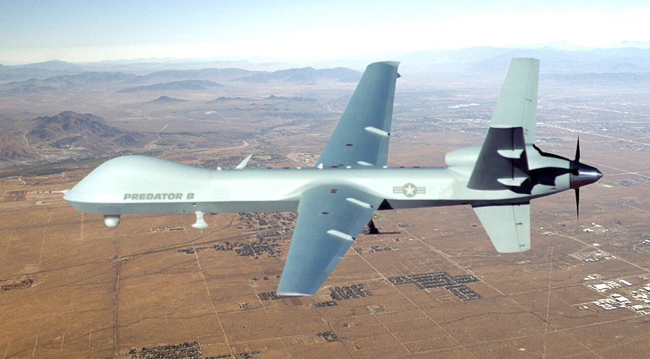 General Atomics MQ-9 Reaper in flight
