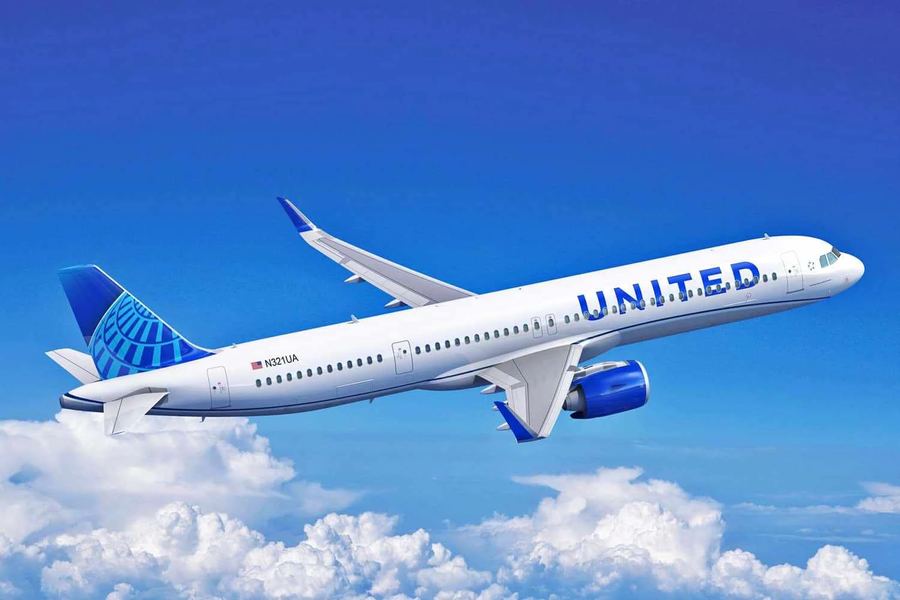 Airbus rendering of United A321XLR