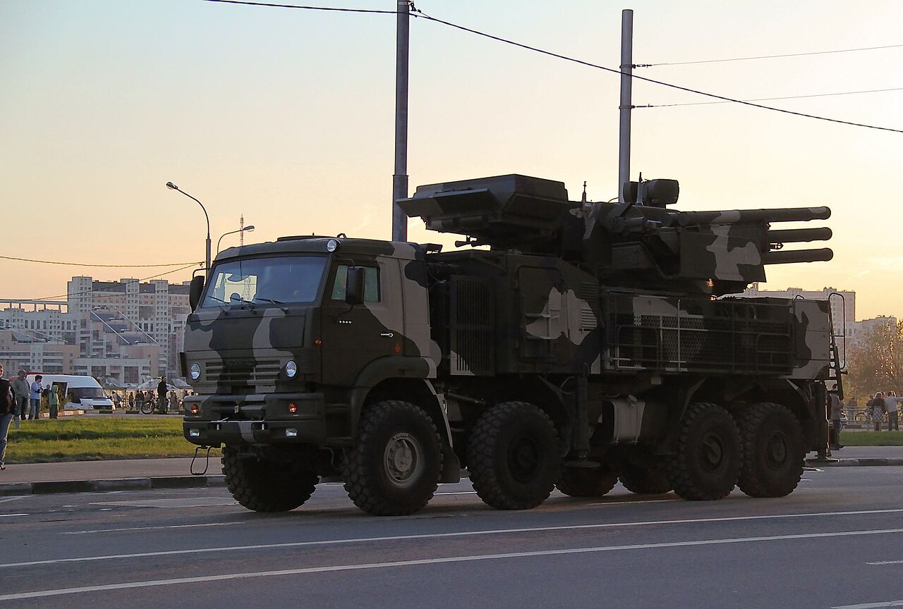 Russian Pantsir-S1 short-range air defense system