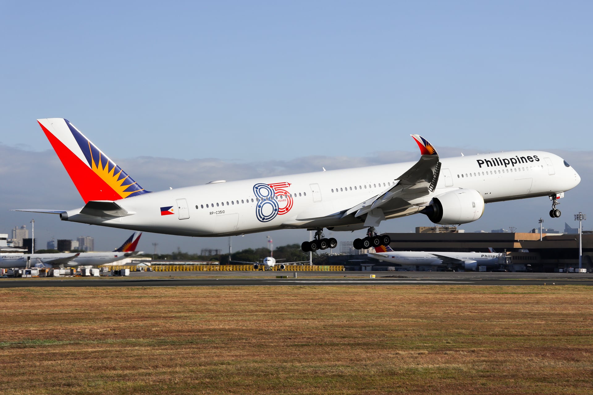 Philippine Airlines A350-1000 Airbus A350-1000 RP-C3510 della Philippine Airlines