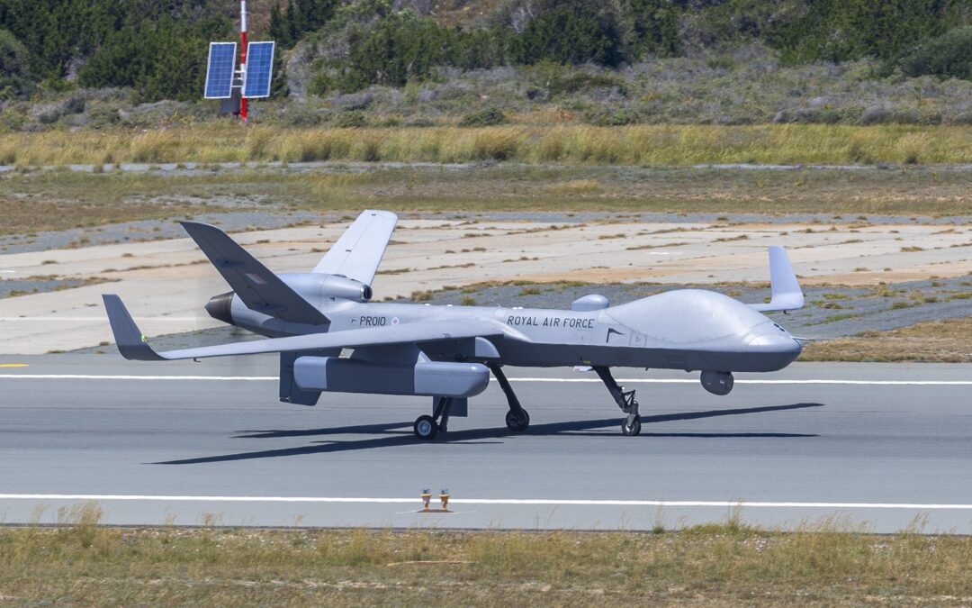Le nouveau drone espion britannique et sa capsule secrète